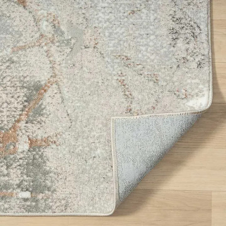 Fractional Stone Area Rug, 5x7