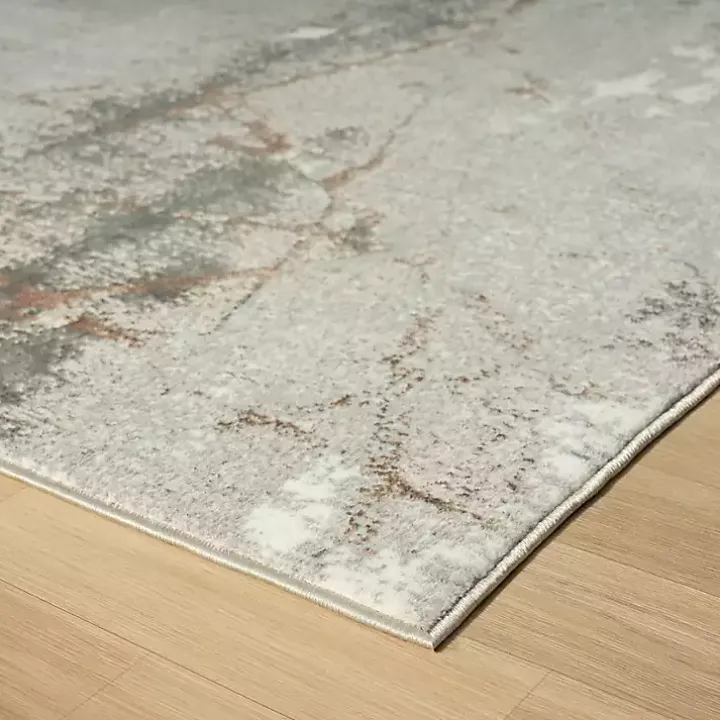 Fractional Stone Area Rug, 5x7