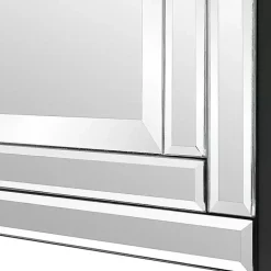 Frameless Double Panel Wall Mirror