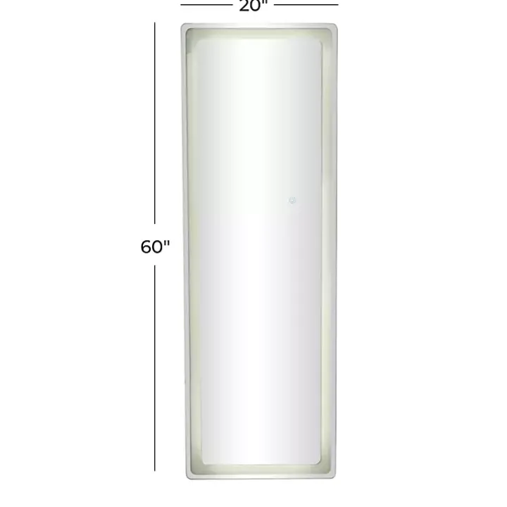 Full Length LED Wall Mirror, 59 in.