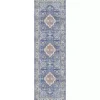 Fulton Blue Medallion Runner, 2x7