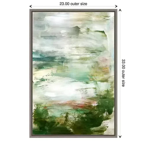 Garden Dreams Framed Canvas Art Print