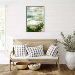 Garden Dreams Framed Canvas Art Print