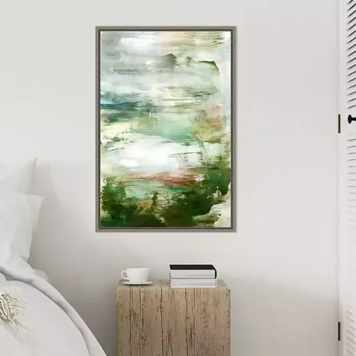 Garden Dreams Framed Canvas Art Print