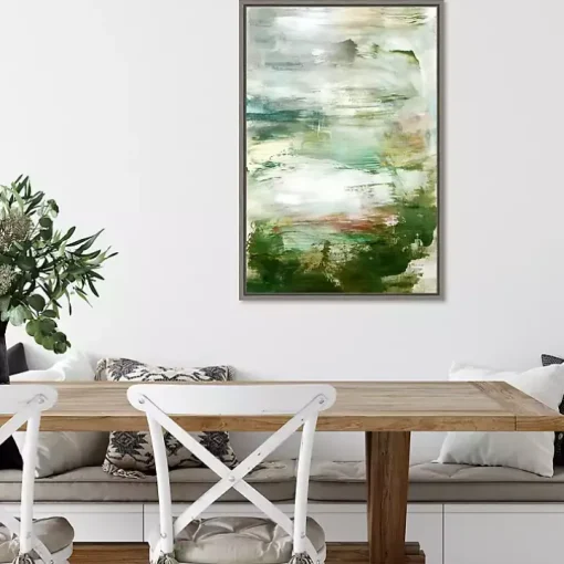 Garden Dreams Framed Canvas Art Print