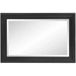 George Black Ridged Rectangular Wall Mirror