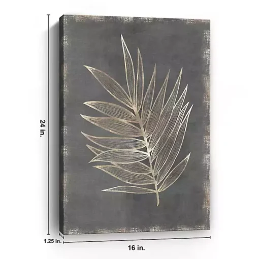 Gilded Botanical I Canvas Art Print