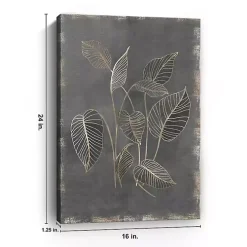 Gilded Botanical III Canvas Art Print