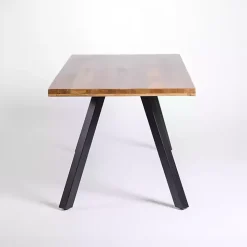 Glenn Natural Wood Rectangular Dining Table