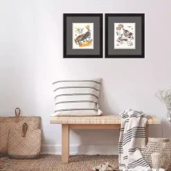 Glowing Garden Framed Art Prints, Set of 2