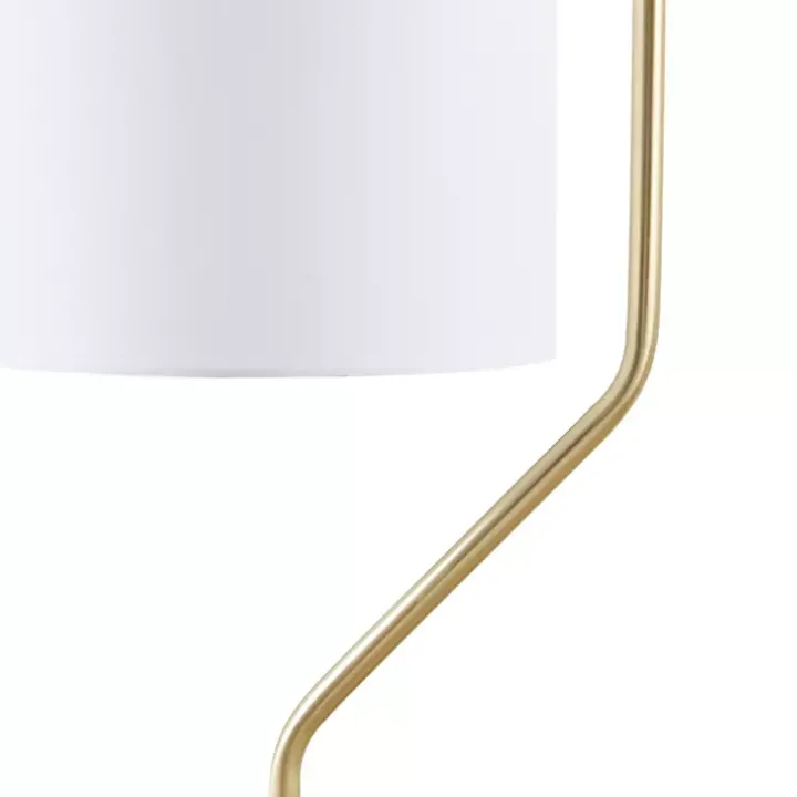 Gold Angular Modern Floor Lamp