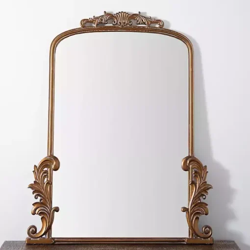 Gold Bordeaux Ornate Scroll Mirror