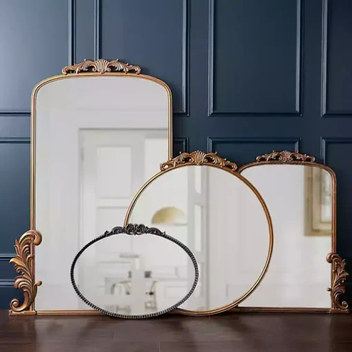 Gold Bordeaux Ornate Scroll Mirror