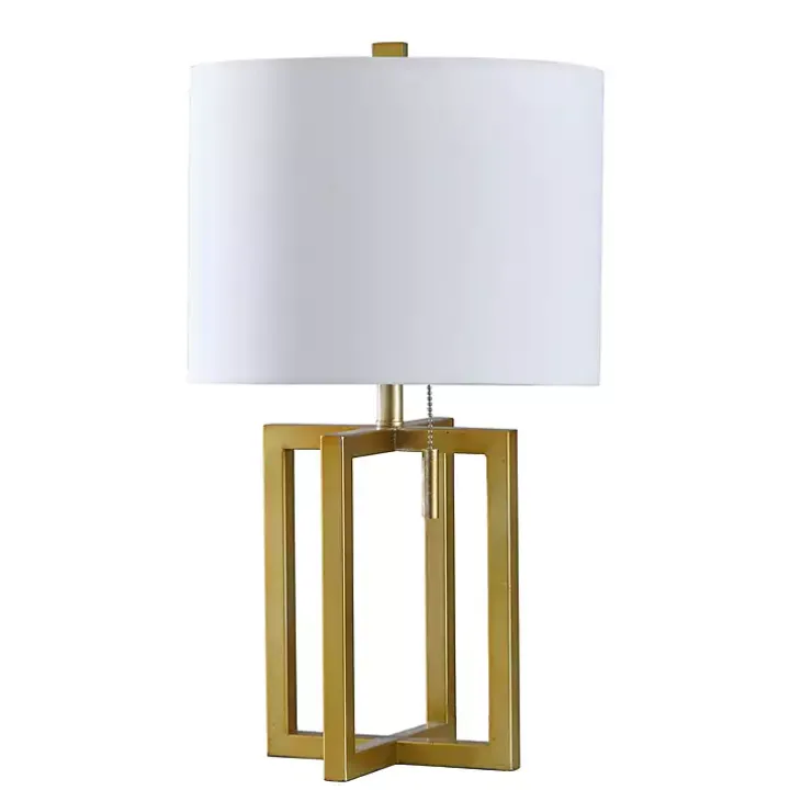 Gold Finish Table Lamp