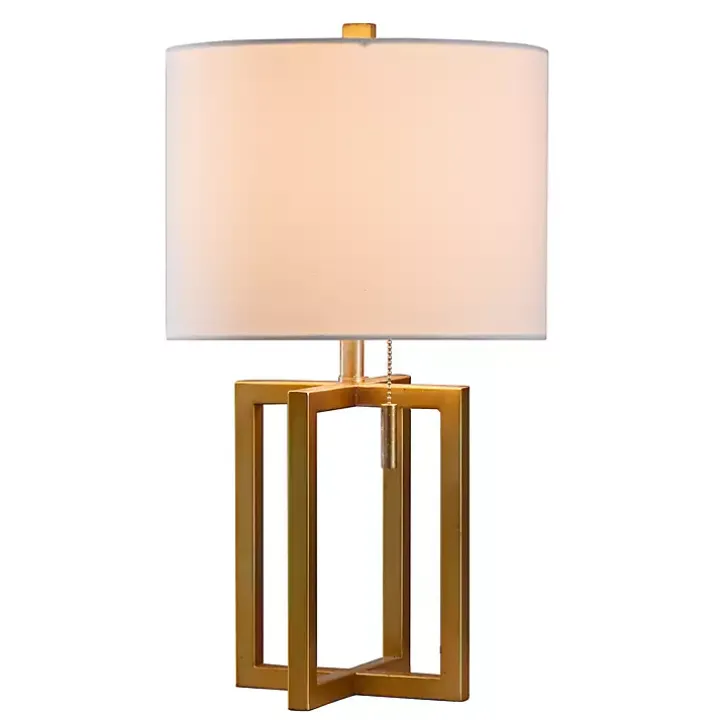 Gold Finish Table Lamp