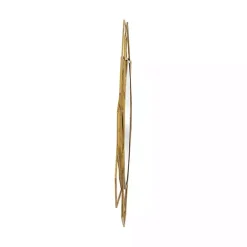 Gold Geometric Frame Wall Mirror