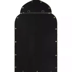 Gold Leaf Arched Frame Wall Mirror