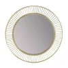Gold Metal Sunbeam Wall Mirror