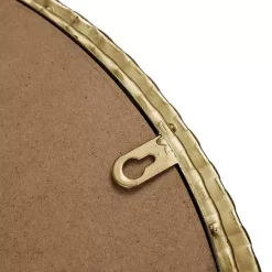 Gold Mia Textured Arch Wall Mirror