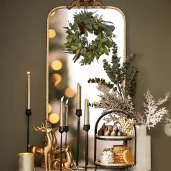 Gold Ornate Carved Large Wall Mirror