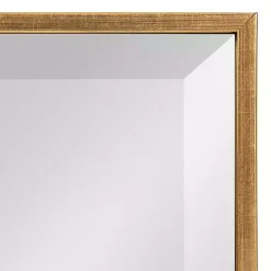 Gold Rhodes Rectangle Wall Mirror