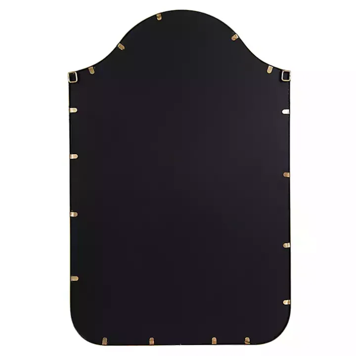 Gold Scalloped Arch Fellows Wall Mirror