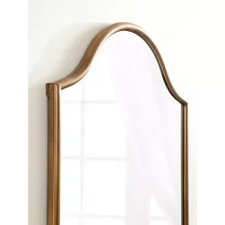 Gold Scalloped Arch Fellows Wall Mirror
