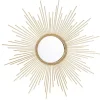 Gold Sunburst Nahla Wall Mirror