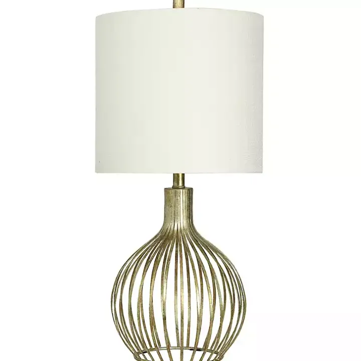 Gold Wire Table Lamp