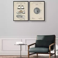 Golf Ball Patent Framed Art Print