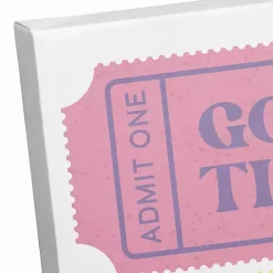 Good Vibes Ticket Stub Canvas Art Print