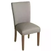 Gray Dining Parsons Chair