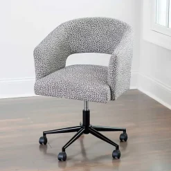 Gray Dotty Office Chair
