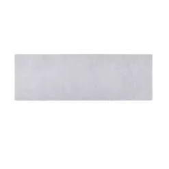 Gray High Pile Marshmallow Bath Mat, 70 in.