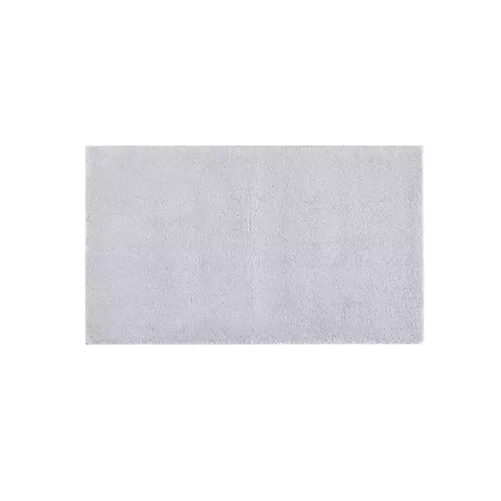 Gray High Pile Marshmallow Bath Mat, 40 in.