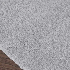 Gray Marshmallow Contour Bath Mat, 24 in.