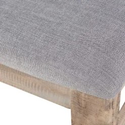 Gray Natural Wooden Sonoma Dining Chairs, Set of 2