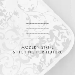 Gray Patchwork Reversible 3-pc. King Quilt Set