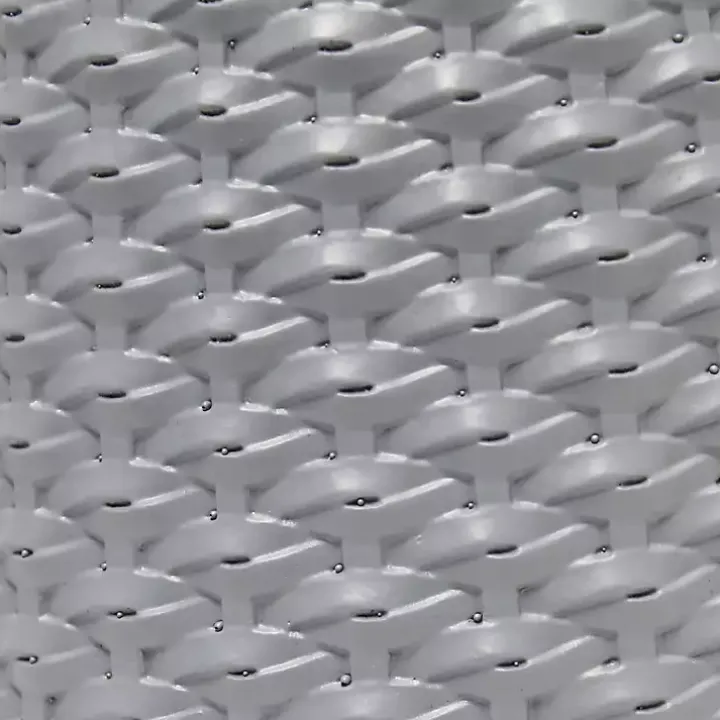 Gray Purled Ceramic Table Lamp