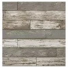Gray Reclaimed Wood Peel & Stick Wallpaper