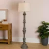 Gray Savannah Floor Lamp