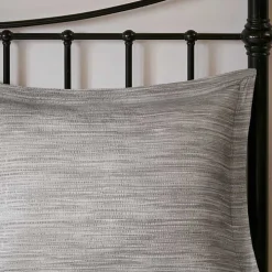 Gray Seersucker 7-pc. King Comforter Set
