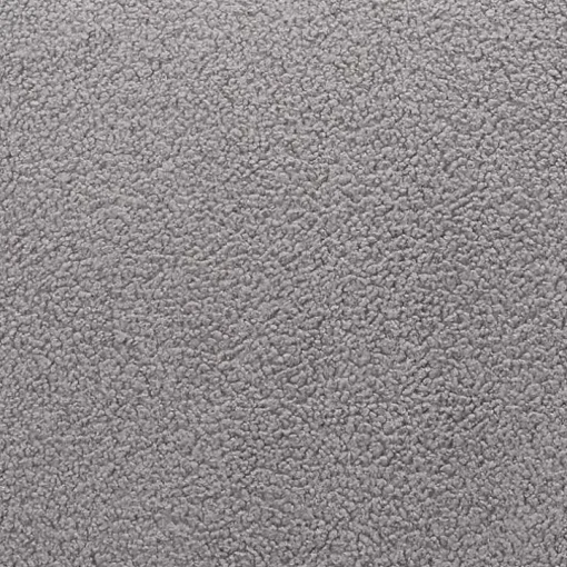 Gray Teddy Upholstered Dining Chairs, Set of 2