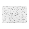 Gray Terrazzo Stone Bath Mat