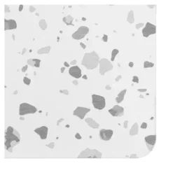 Gray Terrazzo Stone Bath Mat