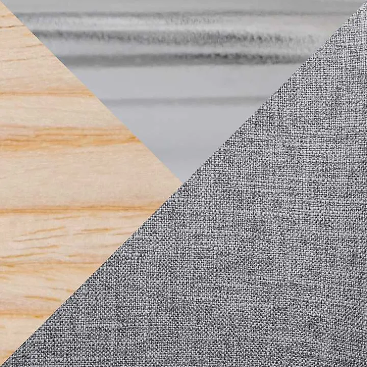 Gray Torino Upholstered Counter Stools, Set of 2