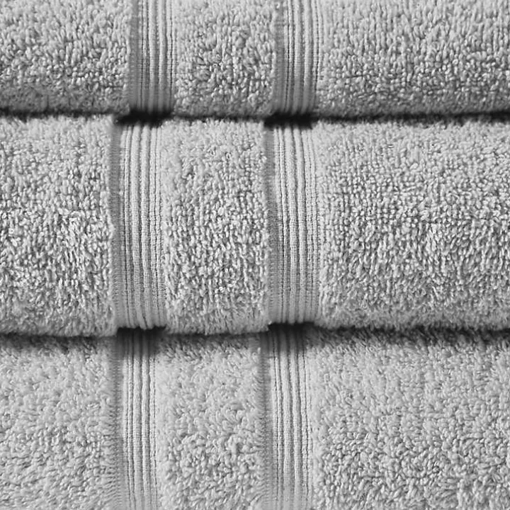 Gray Turkish Cotton 6-pc. Towel Set
