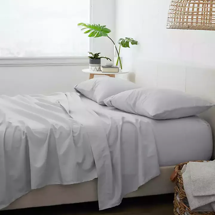 Gray Ultra Soft 4-pc. California King Sheet Set