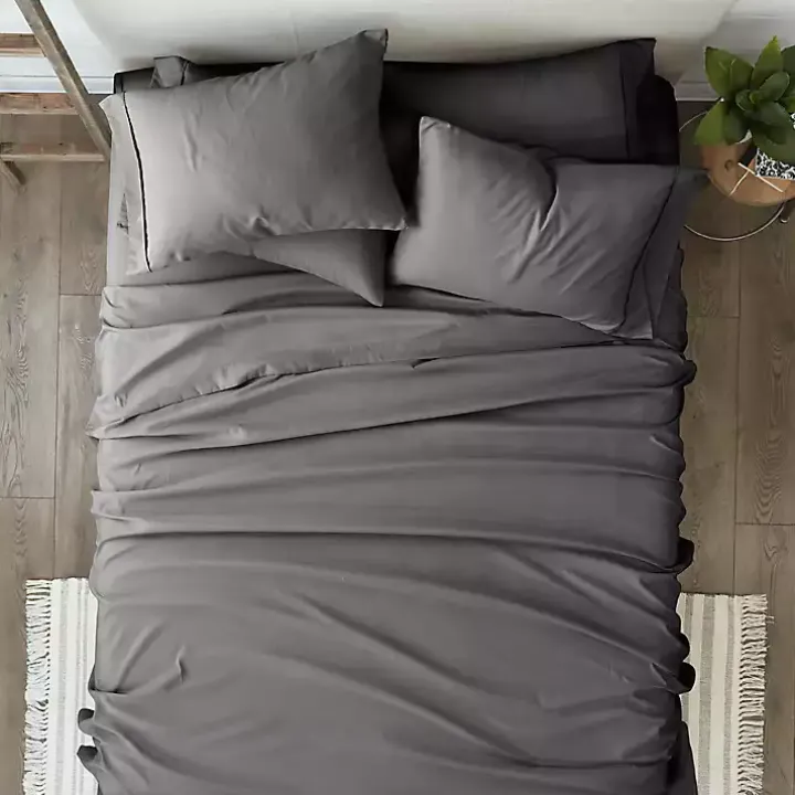 Gray Ultra Soft 6-pc. Full Sheet Set
