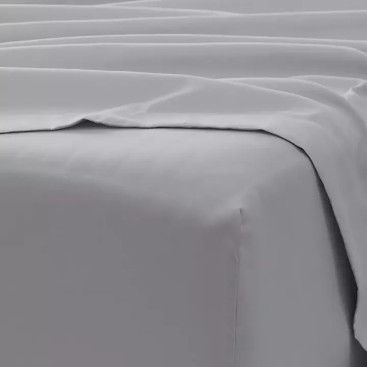 Gray Ultra Soft 4-pc. King Sheet Set